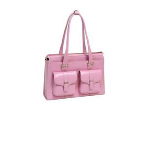 McKlein, W Series, Alexis, Top Grain Cowhide Leather, 14" Laptop Briefcase,